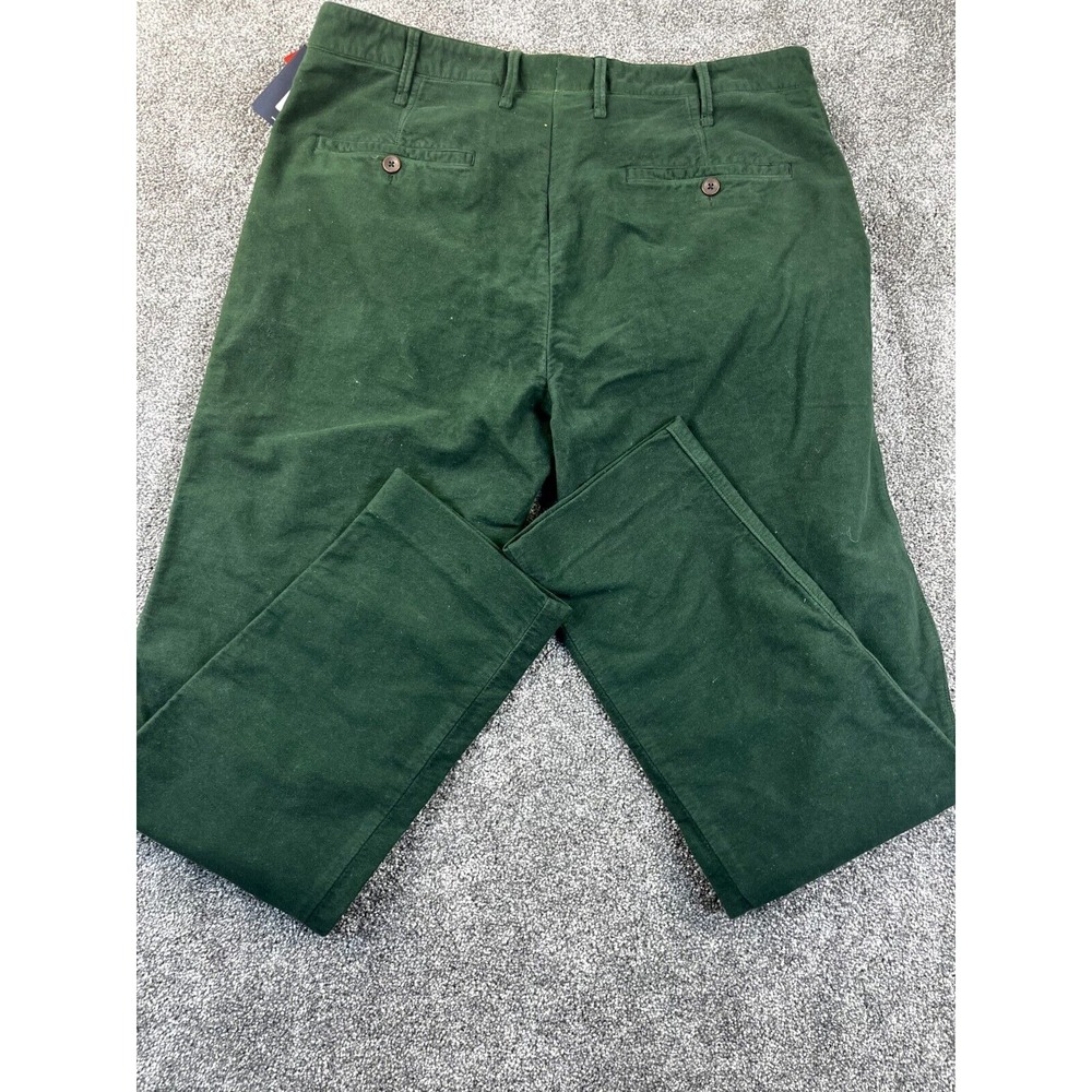 Incotex A Slowear Brand 52 High Comfort Skin Fit Pattern 82 Straight Green